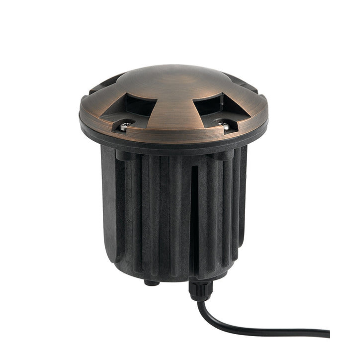 Kichler 15498 MR16 Brass Beacon In-Ground Light