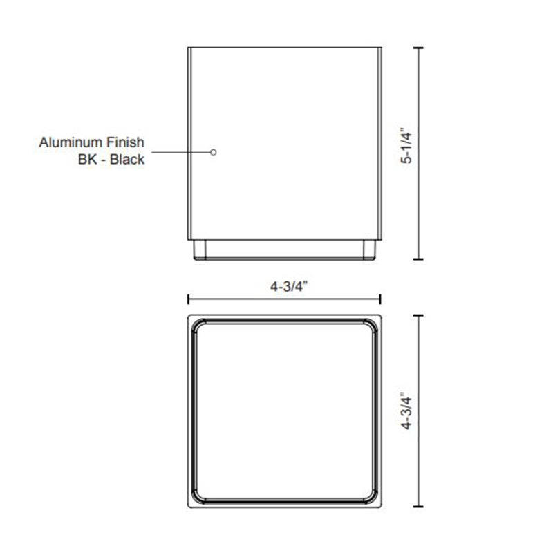 Kuzco EC35205 Sunset LED Outdoor Flush Mount