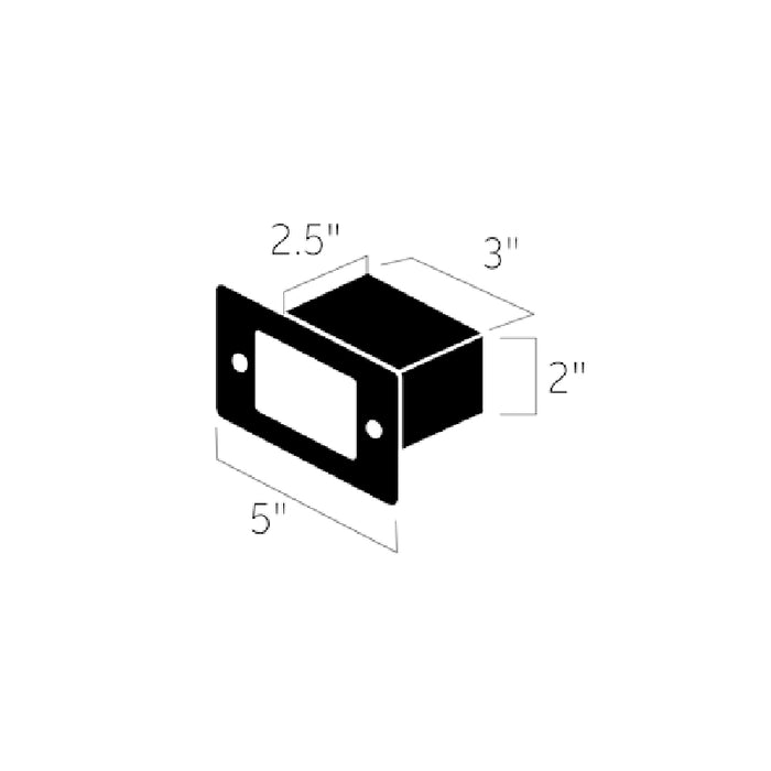 Kichler 15780 5" LED Mini Step Light