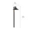 Kichler 15800 1-lt 7" LED 12V Ripley Path Light