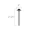 Kichler 15870 6" Dome LED Path Light
