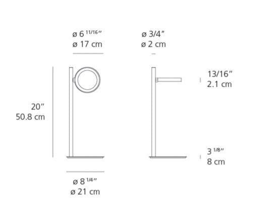 Artemide Ipparco LED Table Lamp