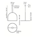Axo USULI160 U-Light 63" LED Pendant