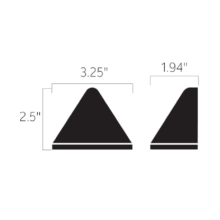 Kichler 16110 Fundamentals 1-lt 3" LED Deck Light