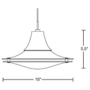 Hubbardton Forge 161120 Hood 1-lt 10" Low Voltage Mini Pendant