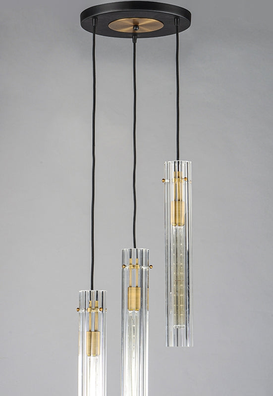 Maxim 16123 Flambeau 3-lt 13" Pendant