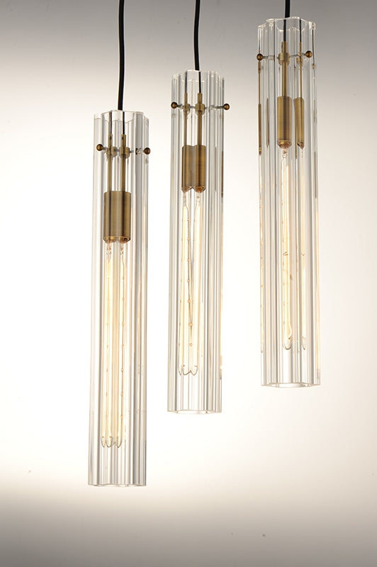 Maxim 16123 Flambeau 3-lt 13" Pendant