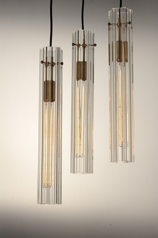 Maxim 16123 Flambeau 3-lt 13" Pendant