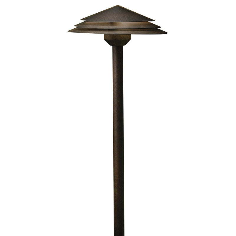 Kichler 16124 Round Tiered LED Path Light