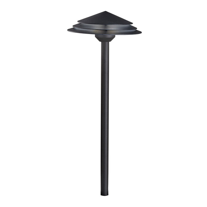 Kichler 16124 Round Tiered LED Path Light