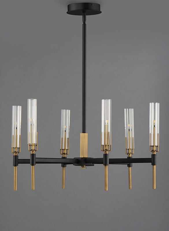 Maxim 16125 Flambeau 6-lt 25" LED Chandelier