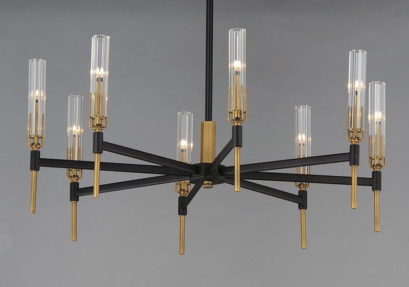Maxim 16128 Flambeau 8-lt 33" LED Chandelier