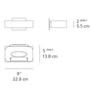 Artemide Melete LED Wall Light
