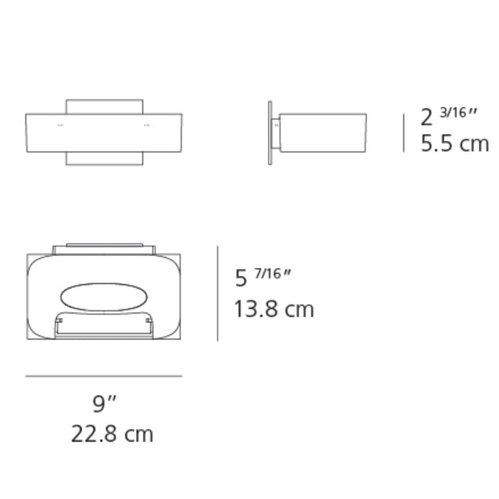 Artemide Melete LED Wall Light