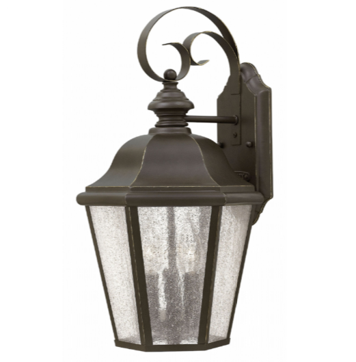 Hinkley 1676 Edgewater 3-lt 18" Tall LED Outdoor Wall Light