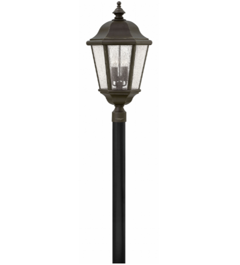 Hinkley 1677 Edgewater 4-lt 28" Tall LED Outdoor Post Light