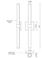 Kuzco VL17224 Fresno LED Vanity