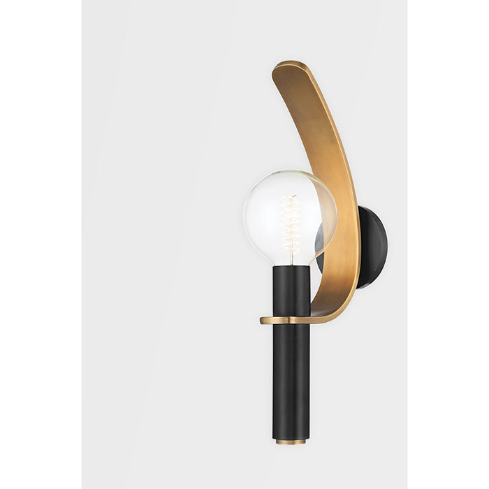 Troy B6091 Bishop 1-lt 19" Tall Wall Sconce