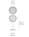 Artemide Meteorite 35 Table Lamp with Stem