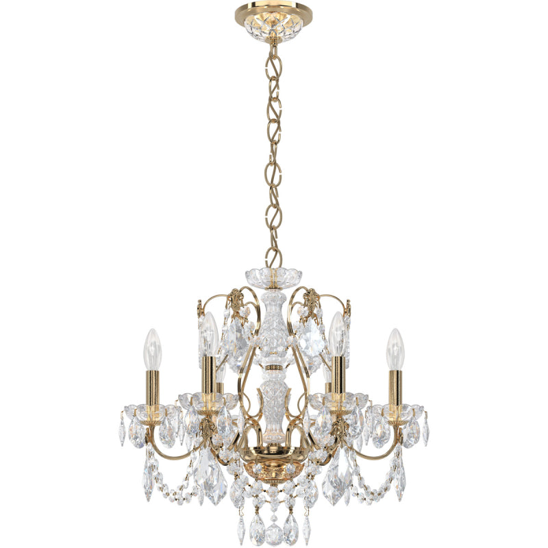 Schonbek 1705 Century 6-lt 21" Chandelier