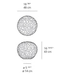 Artemide Meteorite 48 Table Lamp