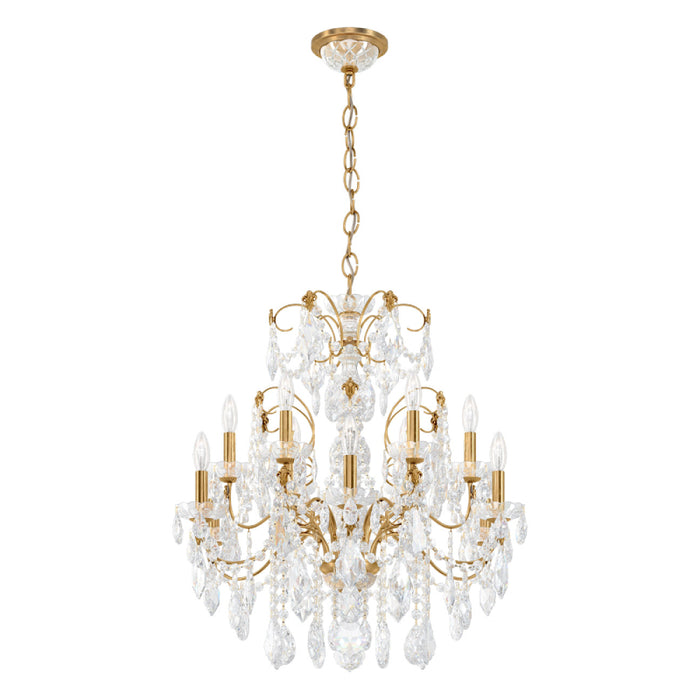 Schonbek 1712 Century 12-lt 30" Chandelier