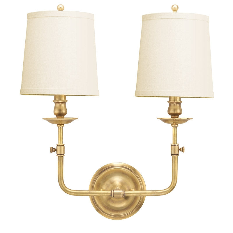 Hudson Valley 172 Logan 2-lt Wall Sconce