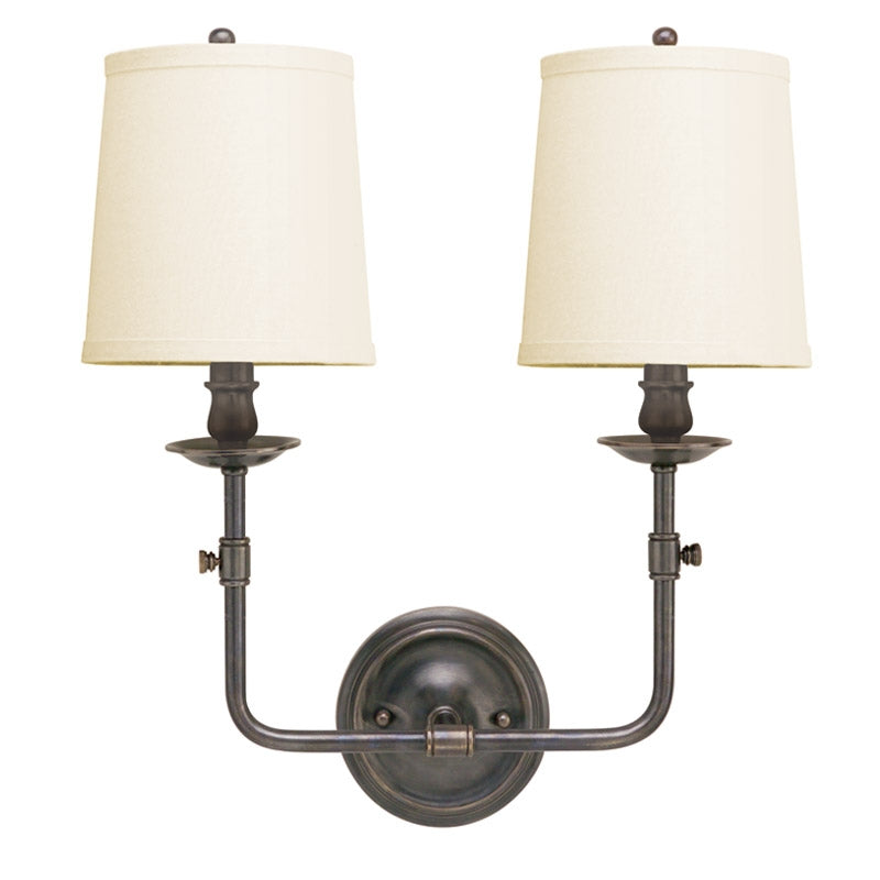 Hudson Valley 172 Logan 2-lt Wall Sconce