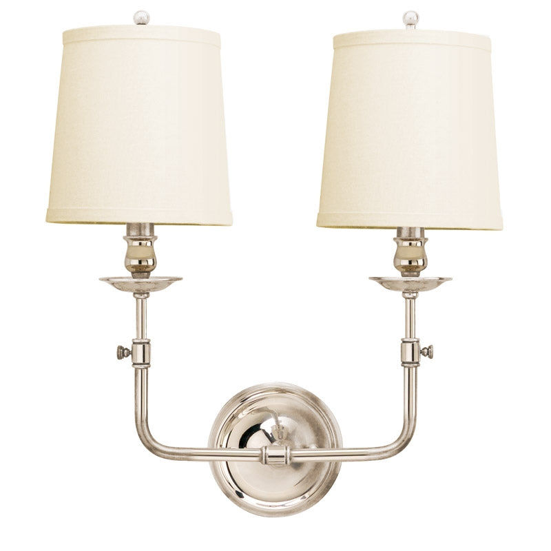 Hudson Valley 172 Logan 2-lt Wall Sconce