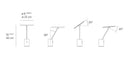 Artemide Sisifo LED Table Lamp