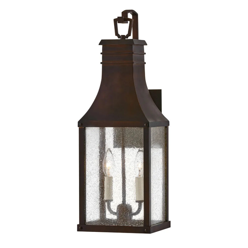 Hinkley 17464 Beacon Hill 2-lt 23" Tall LED Outdoor Wall Mount Lantern