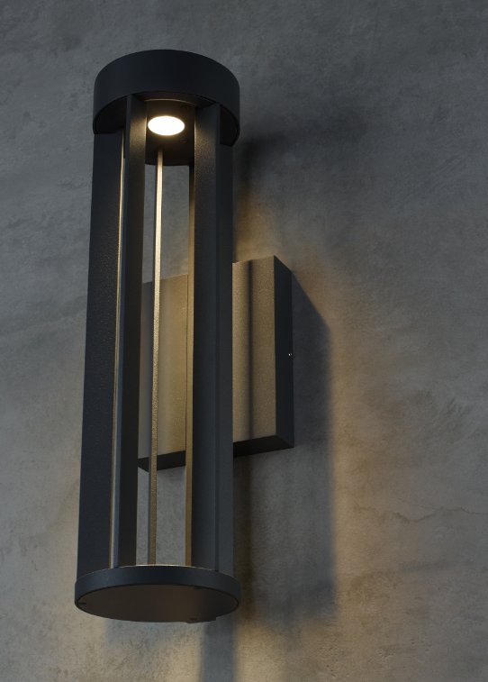 Tech 700OWTUR Turbo 18" Tall LED Outdoor Wall
