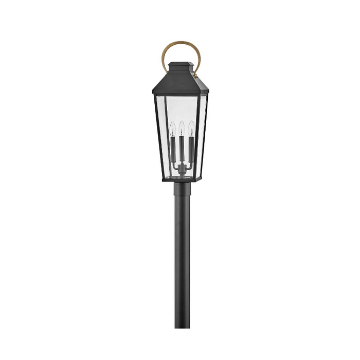 Hinkley 17501 Dawson 3-lt 30" Tall LED Outdoor Post / Pier Mount Lantern