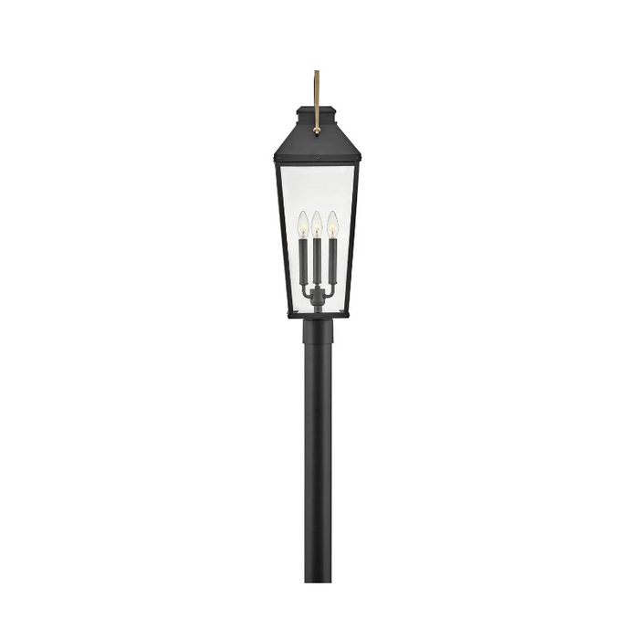 Hinkley 17501 Dawson 3-lt 30" Tall LED Outdoor Post / Pier Mount Lantern