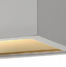Hinkley 1765 Kube 1-lt 6" LED Outdoor Flush Mount