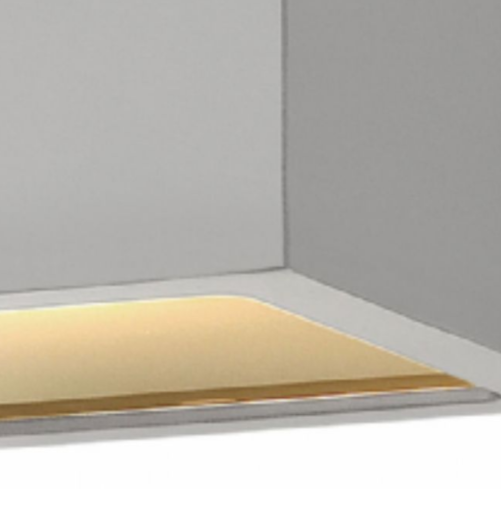 Hinkley 1765 Kube 1-lt 6" LED Outdoor Flush Mount