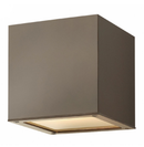 Hinkley 1768 Kube 1-lt 6" LED Outdoor Wall Light
