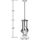 Eurofase 17781 Valiance 1+1-lt 8" Pendant