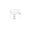 Tech 700MOSRT75D Monorail Surface Transformer, 75 Watts, 12V Magnetic, Single Feed