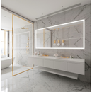Paris Mirror Galaxy 100 x 45 Rectangle LED Illuminated Mirror, RGBW