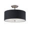Millennium 3123 Jackson 3-lt Semi Flushmount