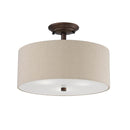Millennium 3123 Jackson 3-lt Semi Flushmount
