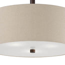 Millennium 3123 Jackson 3-lt Semi Flushmount