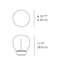 Artemide Empatia 26 LED Table Lamp