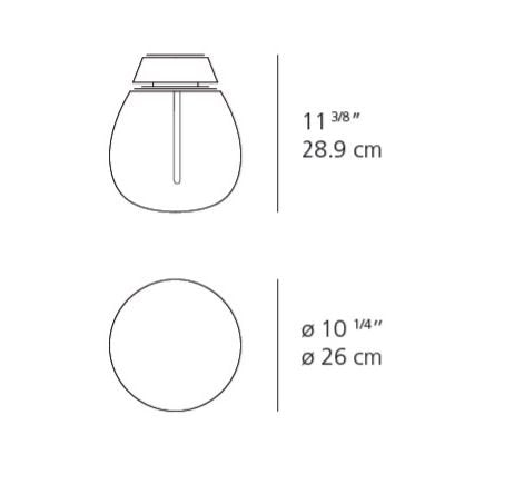 Artemide Empatia 26 LED Wall/Ceiling Light