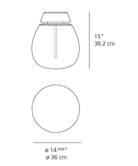 Artemide Empatia 36 LED Wall/Ceiling Light