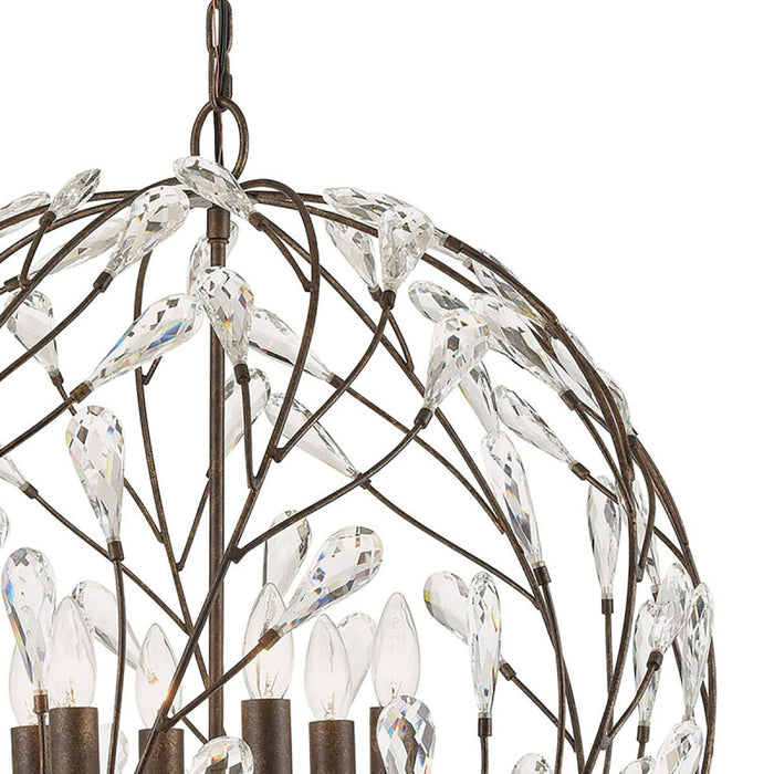 ELK 18258 Crislett 6-lt 25" Chandelier