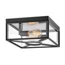 Hinkely 18373 Brixton 2-lt 12" LED Outdoor Flush Mount
