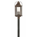 Hinkley 1851 Anchorage 3-lt 24" Tall LED Outdoor Post Light