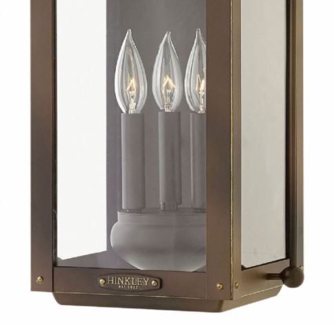 Hinkley 1855 Anchorage 3-lt 21" Tall LED Outdoor Wall Light